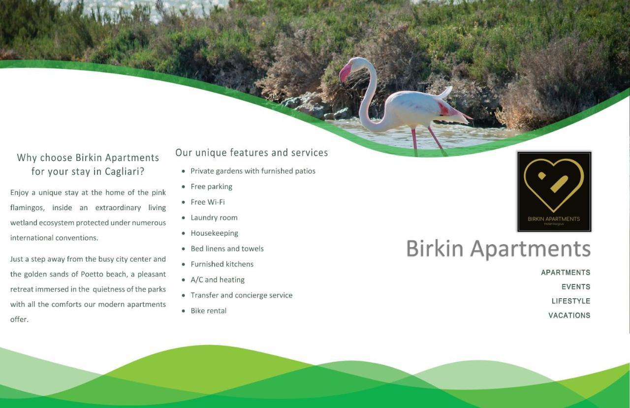 Birkin Apartments Кальярі Екстер'єр фото